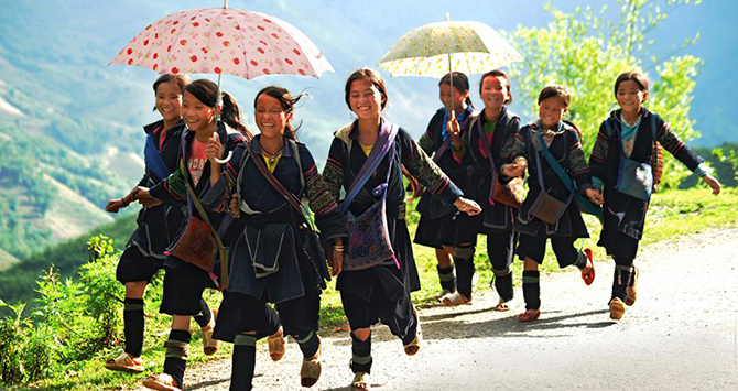 Children in Vietnam North 